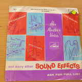 Sound Effects - Sea Effects - Vinyl 7" Record (VG+)