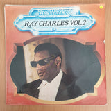 Ray Charles - The World of - Vol 2  - Vinyl LP Record - Very-Good- Quality (VG-) (minus)