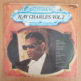 Ray Charles - The World of - Vol 2  - Vinyl LP Record - Very-Good- Quality (VG-) (minus)