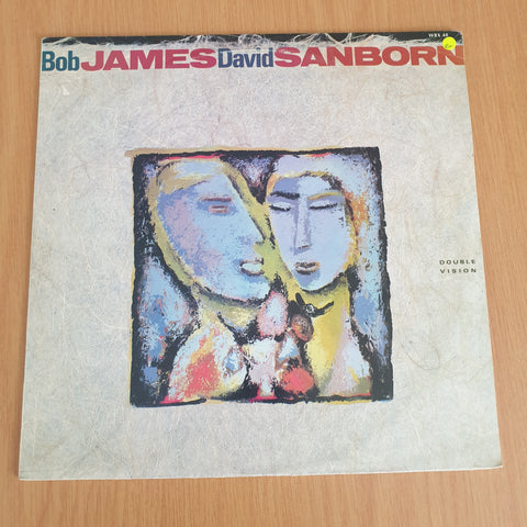 Bob James & David Sanborn ‎– Double Vision - Vinyl LP Record - Very-Good+ Quality (VG+) (verygoodplus)