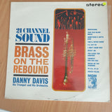 Danny Davis, His Trumpet And His Orchestra – Brass On The Rebound - Vinyl LP Record - Very-Good+ Quality (VG+) (verygoodplus)