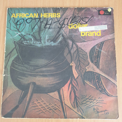 Dollar Brand – African Herbs  ‎– Vinyl LP Record - Fair Quality (Fair)