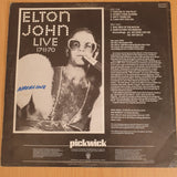 Elton John – Elton John Live 17-11-70 - Vinyl LP Record - Very-Good+ Quality (VG+) (verygoodplus)