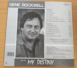 Gene Rockwell – You Are My Destiny (autographed) – Vinyl LP Record - Very-Good+ Quality (VG+) (verygoodplus)