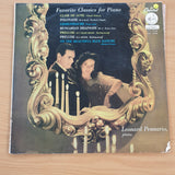 Leonard Pennario – Favorite Classics For Piano - Vinyl LP Record - Very-Good+ Quality (VG+) (verygoodplus)