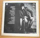 Andy Kim - Baby I Love You - Vinyl LP Record - Very-Good+ Quality (VG+) (verygoodplus)