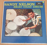 Sandy Nelson – Beat That Drum - Vinyl LP Record (VG+)