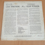 Louis Armstrong, Oscar Peterson – Louis Armstrong Meets Oscar Peterson - Vinyl LP Record (VG+)