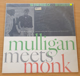 Thelonious Monk And Gerry Mulligan – Mulligan Meets Monk - Vinyl LP Record (VG+)