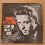 Eddie Cochran – 12 of His Biggest Hits - Vinyl LP Record  (VG+)