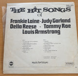 The Hit Songs of Frankie Laine, Judy Garland, Della Reese, Tommy Roes, Louis Armstrong - Vinyl LP Record  (VG+)