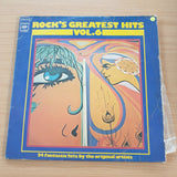 Rock's Greatest Hits - Vol 6  - Double Vinyl LP Record (VG)