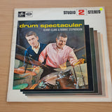 Drum Spectacular - Kenny Clare And Ronnie Stephenson – Vinyl LP Record  (VG+)