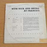 With Nick and Bruno at Franco's (South Africa)  – Vinyl LP Record  (VG-)