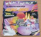 High Energy Double Dance Vol 7 - Double Vinyl LP Record (VG)