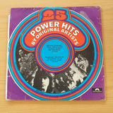 25 Power Hits by Original Artists - Vinyl LP Record  (VG-)