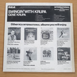 Gene Krupa And His Orchestra – Swingin' With Krupa - Vinyl LP Record (VG+)