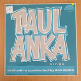 Paul Anka, Don Costa Orchestra – Paul Anka Sings - Vinyl LP Record (VG+)