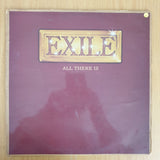 Exile - All There Is  ‎– Vinyl LP Record  (Fair)