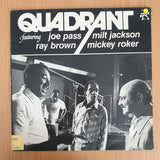 Quadrant - Featuring Joe Pass, Milt Jackson, Ray Brown, Mickey Roker - Vinyl LP Record (VG-)