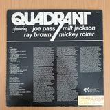 Quadrant - Featuring Joe Pass, Milt Jackson, Ray Brown, Mickey Roker - Vinyl LP Record (VG-)