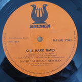 David "Fathead" Newman – Still Hard Times - Vinyl LP Record (VG)