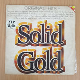 Solid Gold - Original Hits - Double Vinyl LP Record (VG+)