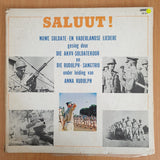 Saluut - Nuwe Soldate - En Vaderlandse Liedere - AKVV Soldatekoor - Vinyl LP Record (VG+)