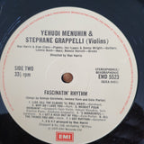 Yehudi Menuhin & Stephane Grappelli – Fascinatin' Rhythm (UK) - Vinyl LP Record (VG+)