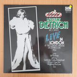 Marlene Dietrich – Attention! Marlene Dietrich Recorded Live In London - Vinyl LP Record (VG+)