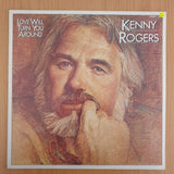 Kenny Rogers – Love Will Turn You Around – Vinyl LP Record (VG+)