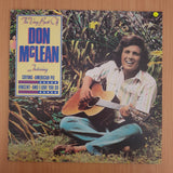 Don Mclean - The Very Best Of - Vinyl LP Record (VG+)