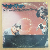 Bill Evans With Jeremy Steig – What's New - Vinyl LP Record (VG-)