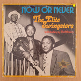 The Elite Swingsters – Now Or Never  - With Backing by The Movers- Vinyl LP Record  (G+)