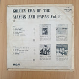 The Mamas & The Papas ‎– Golden Era Of The Mamas & The Papas - Vol 2 - Vinyl LP Record (VG) (Copy)