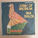 Nick Taylor ‎– Songs Of Rhodesia ‎–  Vinyl LP Record - Very-Good+ Quality (VG+)