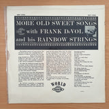 Frank DeVol And His Rainbow Strings – More Old Sweet Songs With Frank DeVol - Vinyl LP Record (VG+)