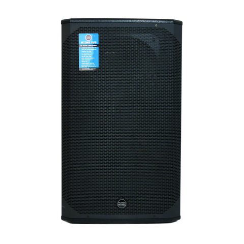 Power Works - Artemis 15PD Active PA Speaker with DSP - Each - Black