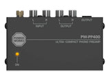 PowerWorks PW400 MM Phono Stage Vinyl Record Pre-Amplifier for Turntables (PP-PW400) (In Stock) (Specials)