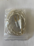 Pirole Audio - 3.5mm Silver Coated OCC Standard Headphone Cable for HiFiMan Headphones - 1.2m length  (In Stock)