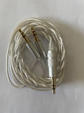 Pirole Audio - 3.5mm Silver Coated OCC Standard Headphone Cable for HiFiMan Headphones - 1.2m length  (In Stock)