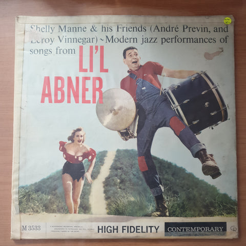 Shelly Manne & His Friends – Modern Jazz Performances Of Songs From Li'l Abner (US - 1957) - Vinyl LP Record - Very-Good+ Quality (VG+)