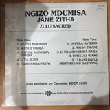 Jane Zitha - Ngizo Mdumisa - (Zulu Music) – Vinyl LP Record - Very-Good+ Quality (VG+)