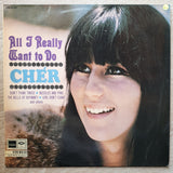 Cher ‎– All I Really Want To Do - Vinyl LP Record - Opened  - Very-Good+ Quality (VG+) - C-Plan Audio