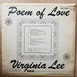 Virginia Lee- Poem Of Love - Vinyl LP Record - Opened  - Very-Good Quality (VG) - C-Plan Audio