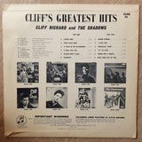 Cliff Richard And The Shadows ‎– Cliff's Greatest Hits -  Vinyl LP Record - Very-Good+ Quality (VG+) - C-Plan Audio