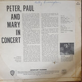 Peter, Paul & Mary - In Concert - Vinyl LP Record - Opened  - Fair Quality (F) - C-Plan Audio