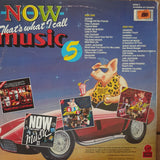 Now That's What I Call Music Vol 5 - Various - Original Artists - Vinyl LP Record - Opened  - Very-Good- Quality (VG-) - C-Plan Audio