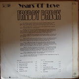 Freddy Breck ‎– Years Of Love  - Vinyl LP Record - Opened  - Very-Good Quality (VG) - C-Plan Audio