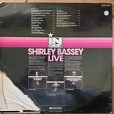 Shirley Bassey - Live In Concert -  Vinyl LP Record - Very-Good+ Quality (VG+) - C-Plan Audio